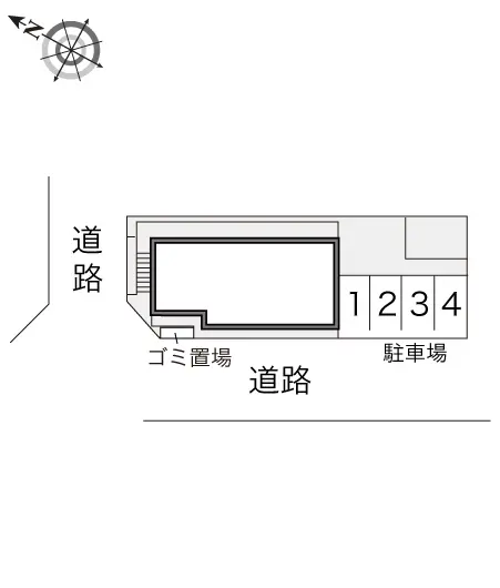 堺市中区土塔町 月極駐車場